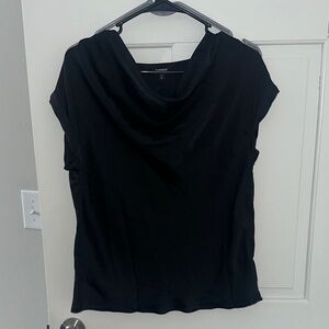 Express Women's Black Draped Blouse